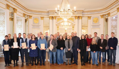 Präsidium ehrt langjährige Mitarbeiter