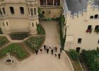 Drohnen-Perspektive: Tagung der Regierungspräsidentinnen und Regierungspräsidenten des Freistaats Bayern in der Königlichen Villa in Regensburg